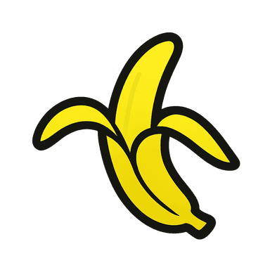 Banana Lens AI Logo